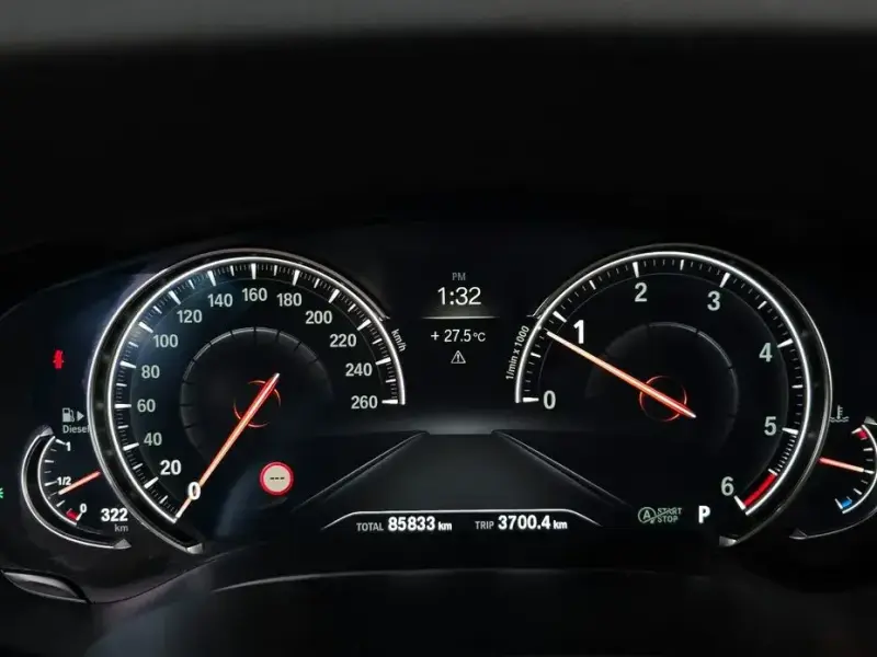 2018 BMW 5 серии с пробегом 85 833 км