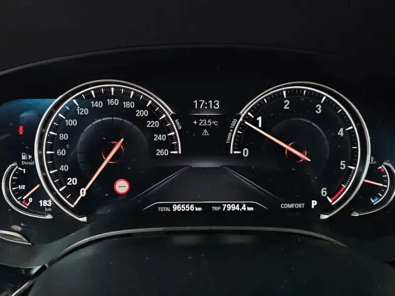 2018 BMW 5 серии с пробегом 96 556 км
