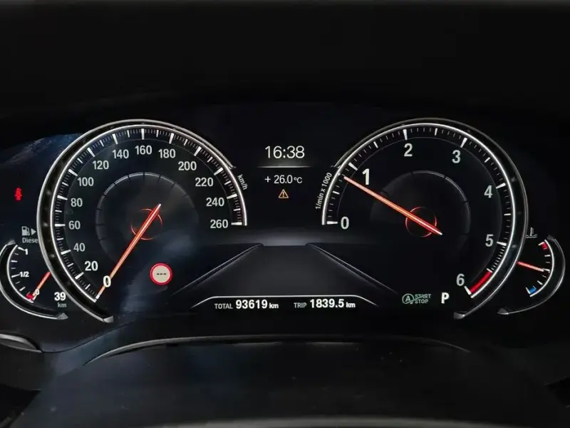 2018 BMW 5 серии с пробегом 93 619 км