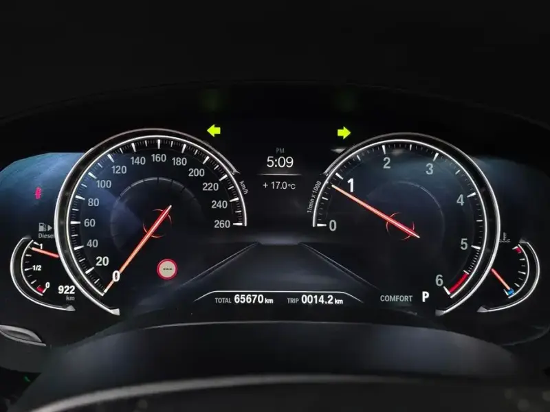 2018 BMW 5 серии с пробегом 65 670 км