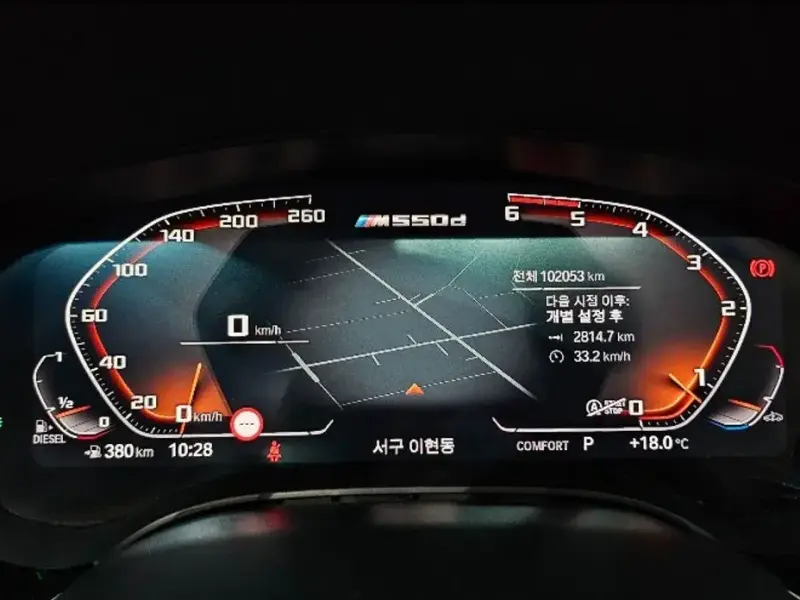 2019 BMW 5 серии с пробегом 102 053 км