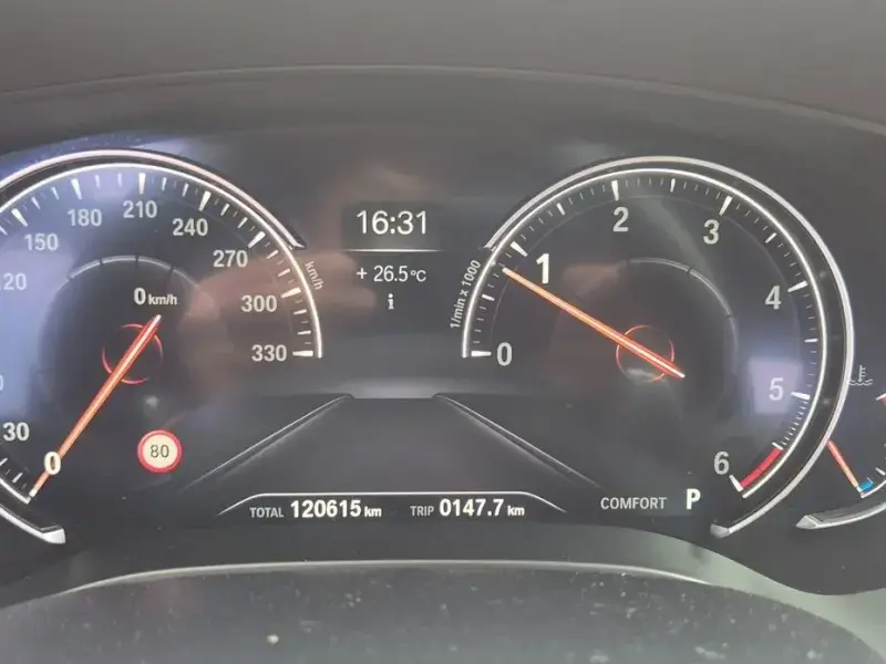 2018 BMW 5 серии с пробегом 120 615 км