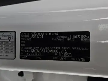 2021 Genesis GV70 с пробегом 64 494 км