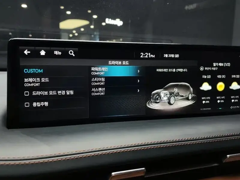 2022 Genesis GV70 с пробегом 41 656 км