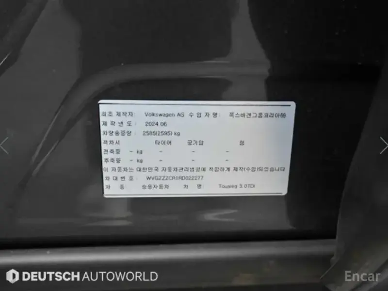 2024 Volkswagen Touareg с пробегом 26 646 км