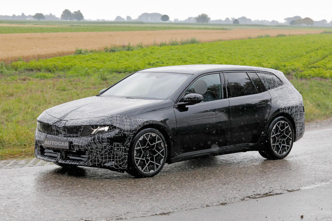 Новый BMW i3 Touring впервые замечен на тестах