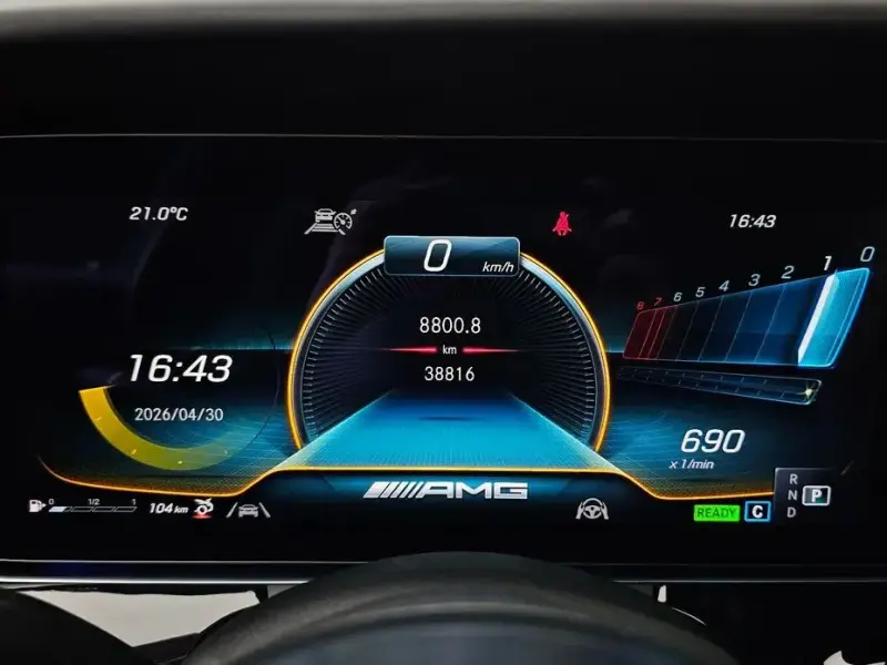 2021 Mercedes-Benz AMG GT с пробегом 38 816 км