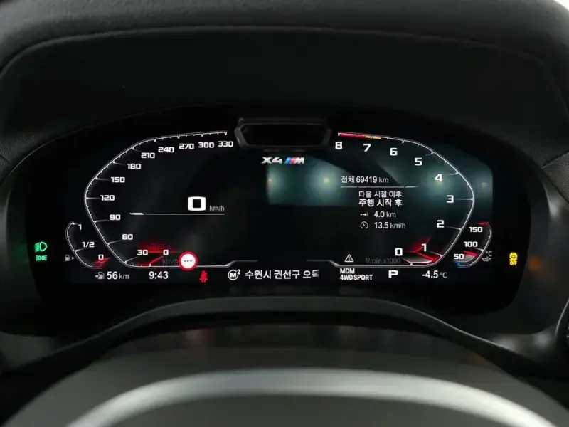 2023 BMW X5 M с пробегом 69 419 км