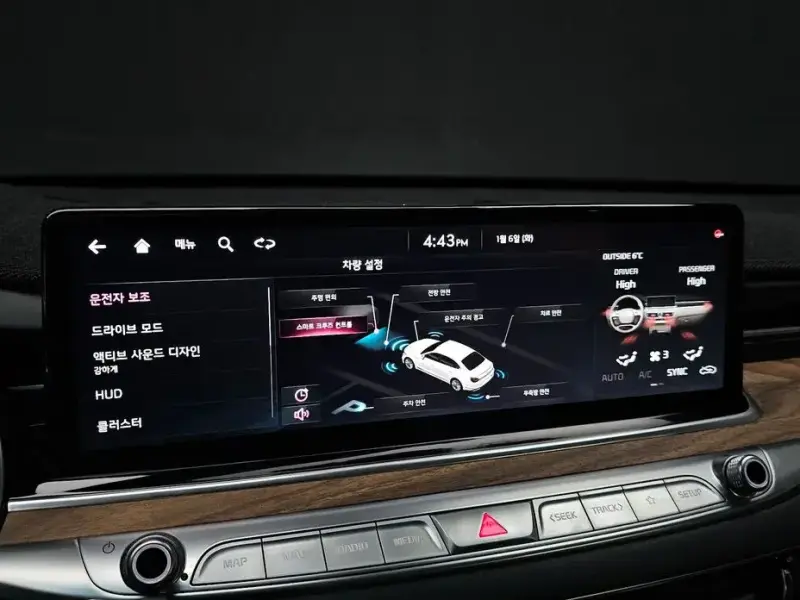 2021 Kia K9 с пробегом 74 049 км
