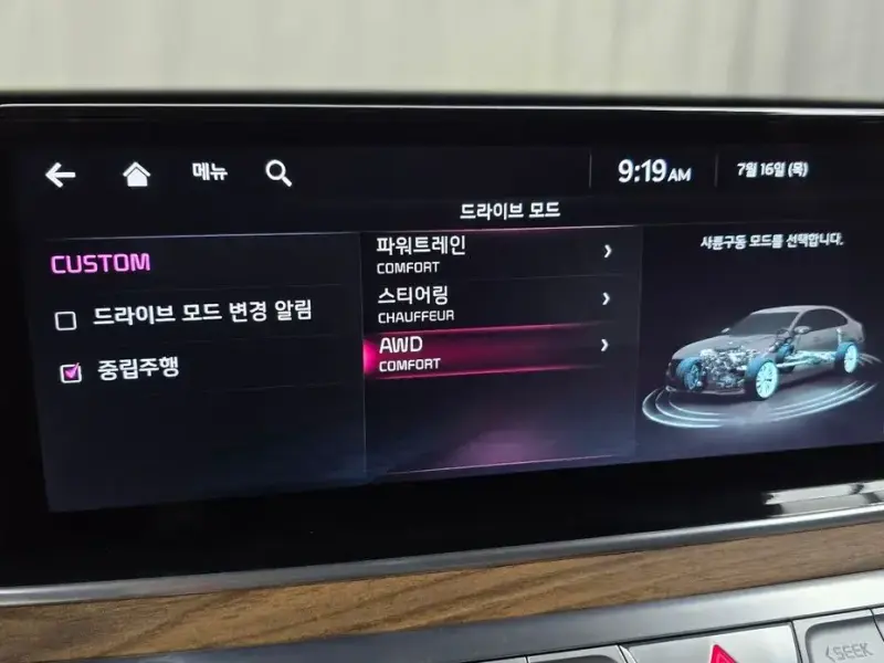 2021 Kia K9 с пробегом 95 351 км