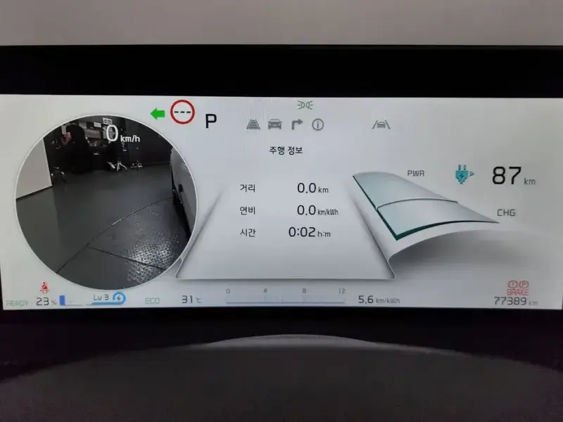 2022 Kia EV6 с пробегом 77 389 км