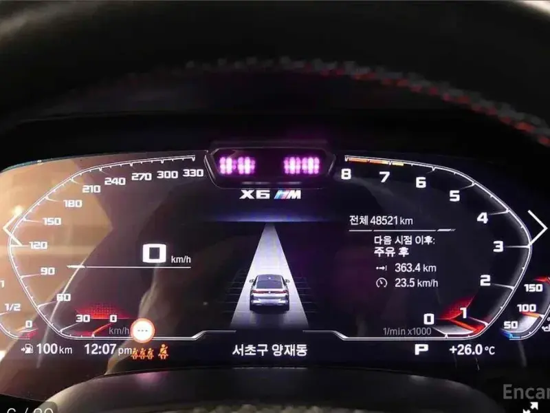 2021 BMW X6 M с пробегом 48 500 км