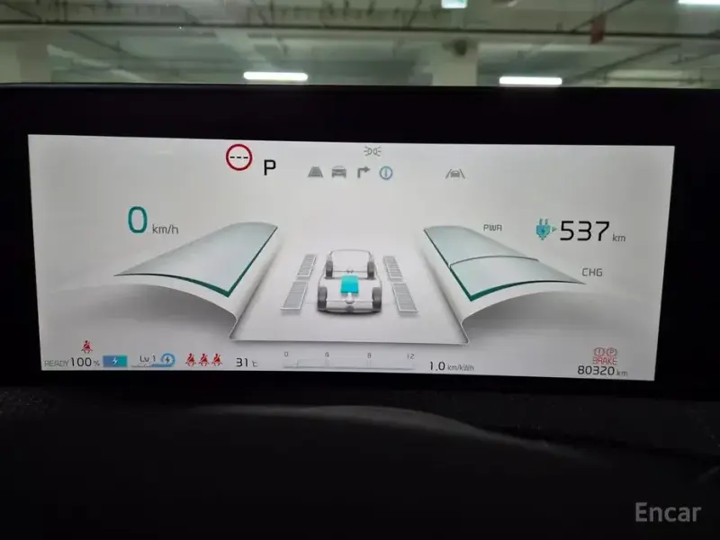 2022 Kia EV6 с пробегом 80 319 км