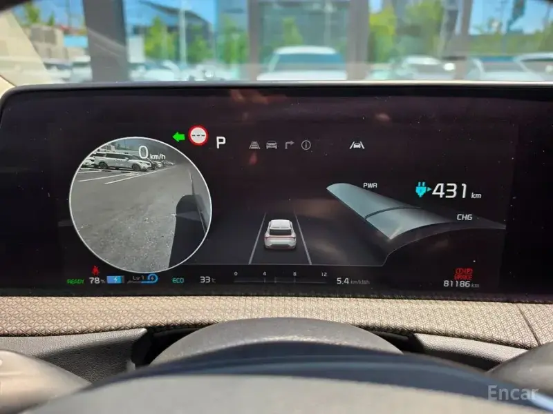 2022 Kia EV6 с пробегом 81 186 км