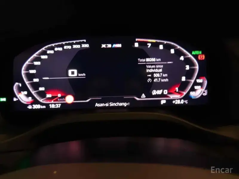 2020 BMW X3 M с пробегом 90 000 км