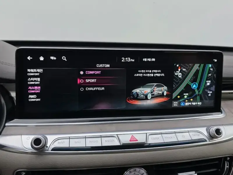 2022 Kia K9 с пробегом 93 131 км