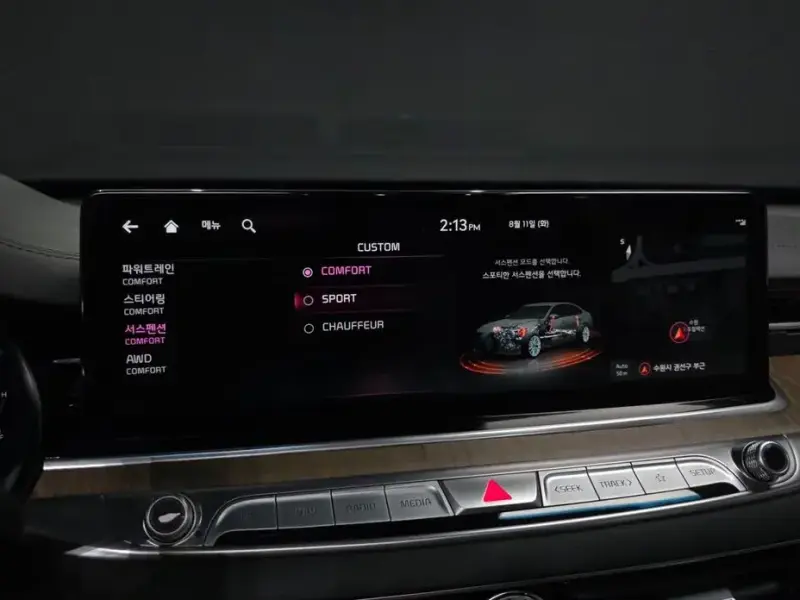 2021 Kia K9 с пробегом 35 733 км
