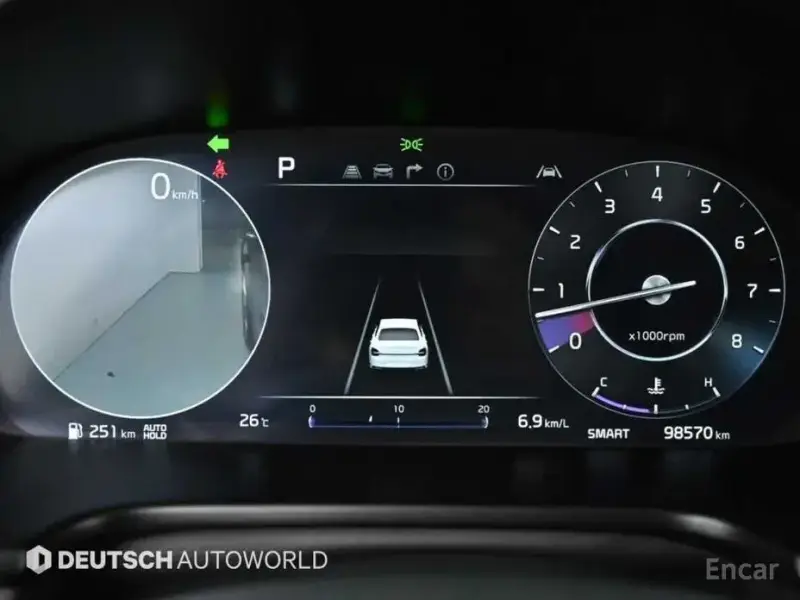 2021 Kia K9 с пробегом 98 567 км