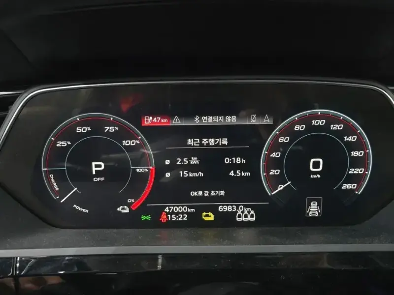 2021 Audi e-tron с пробегом 47 000 км