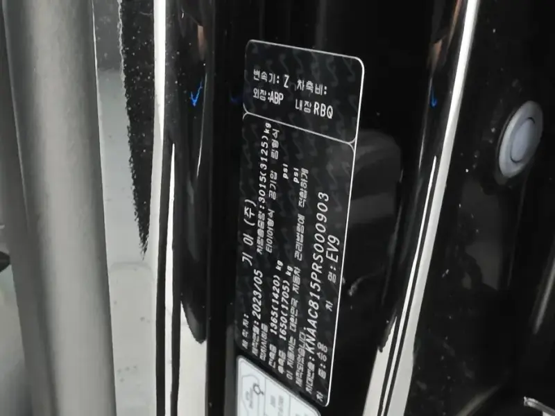 2023 Kia EV9 с пробегом 18 387 км