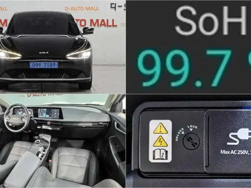 2022 Kia EV6 с пробегом 73 937 км