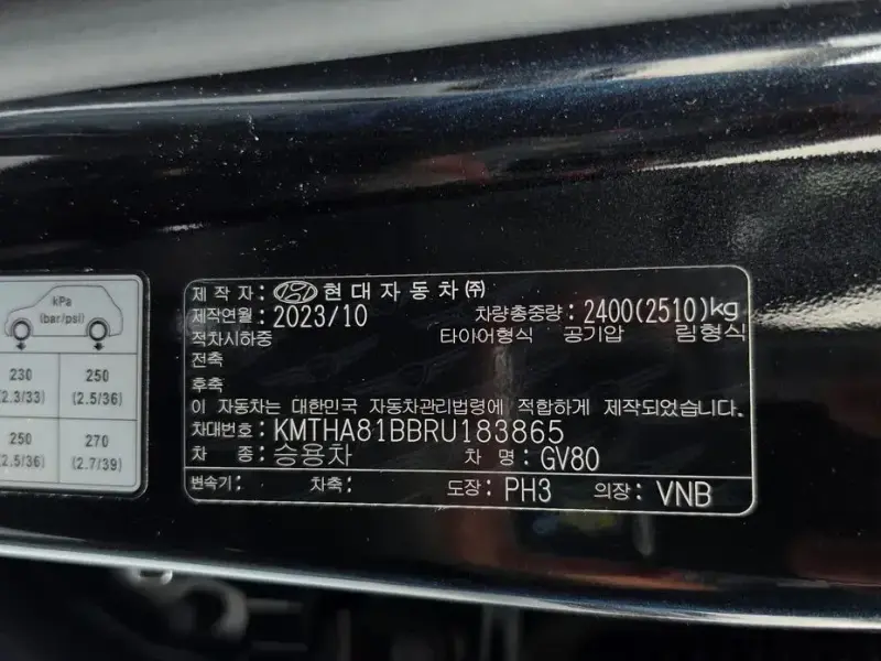 2023 Genesis GV80 с пробегом 62 996 км