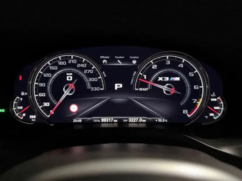 2020 BMW X3 M с пробегом 89 317 км