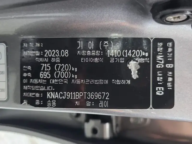 2023 Kia Ray с пробегом 33 216 км