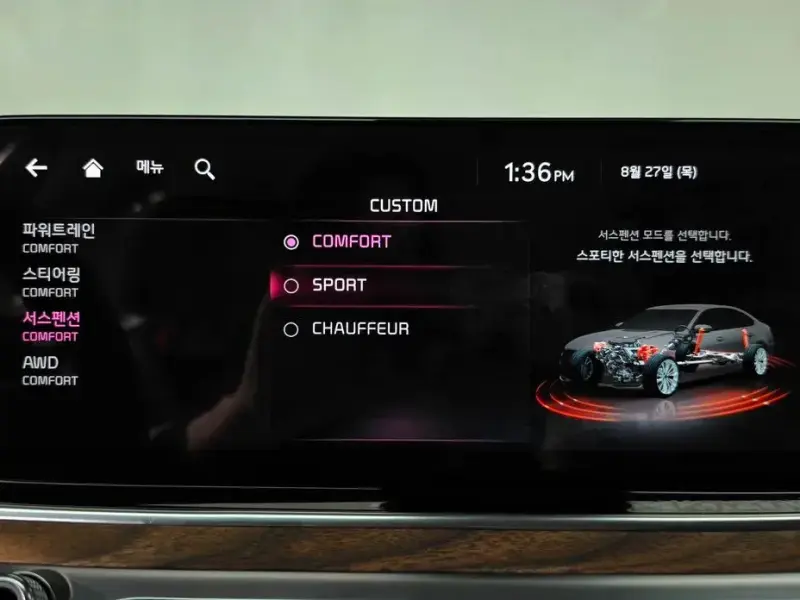2021 Kia K9 с пробегом 65 618 км