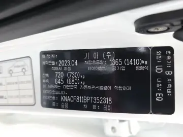 2023 Kia Ray с пробегом 6 625 км