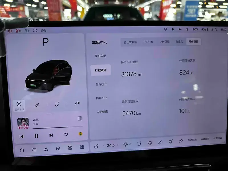 2024 Li Auto (Lixiang) L6 с пробегом 30 800 км
