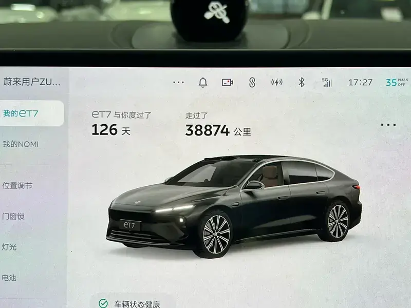 2024 Nio ET7 с пробегом 38 000 км