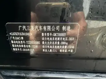 2019 GAC Qizhi EV с пробегом 61 000 км