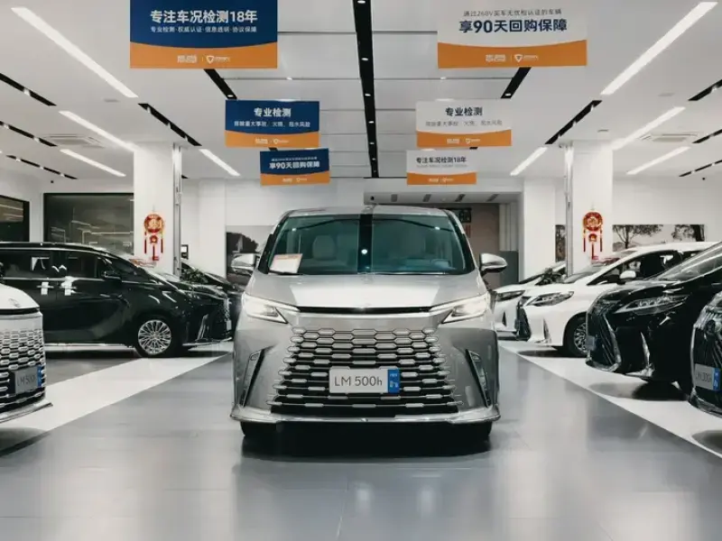 2023 Lexus LM с пробегом 16 000 км