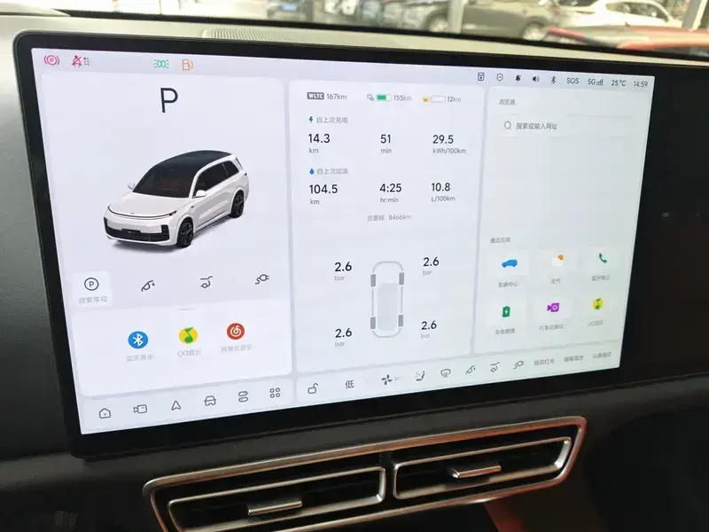 2025 Li Auto (Lixiang) L9 с пробегом 8 500 км