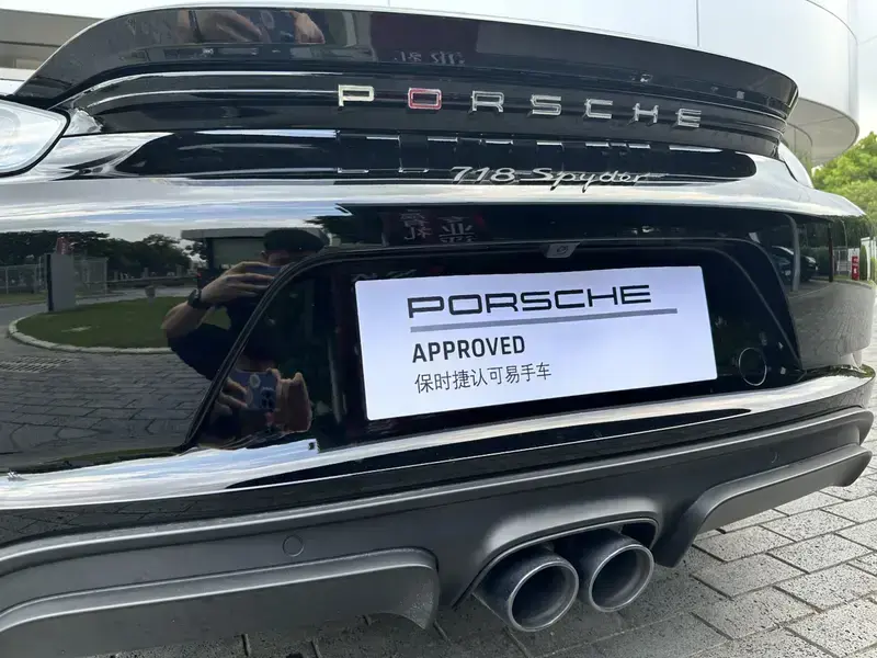 2023 Porsche 718 Spyder с пробегом 3 300 км