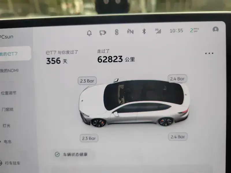 2021 Nio ET7 с пробегом 62 000 км