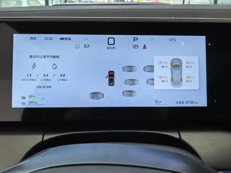 2025 BYD Song L с пробегом 8 000 км