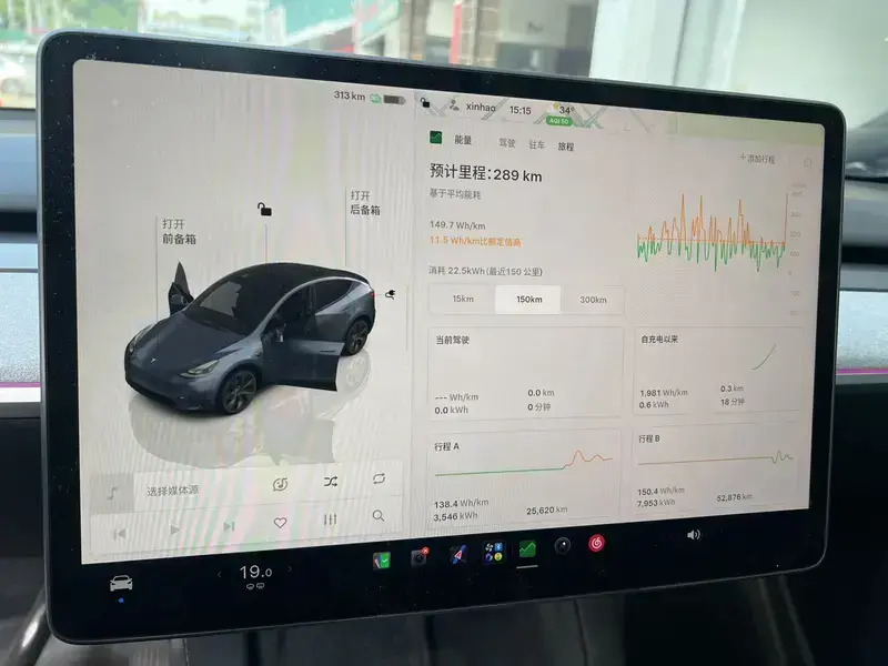 2024 Tesla Model Y с пробегом 52 000 км