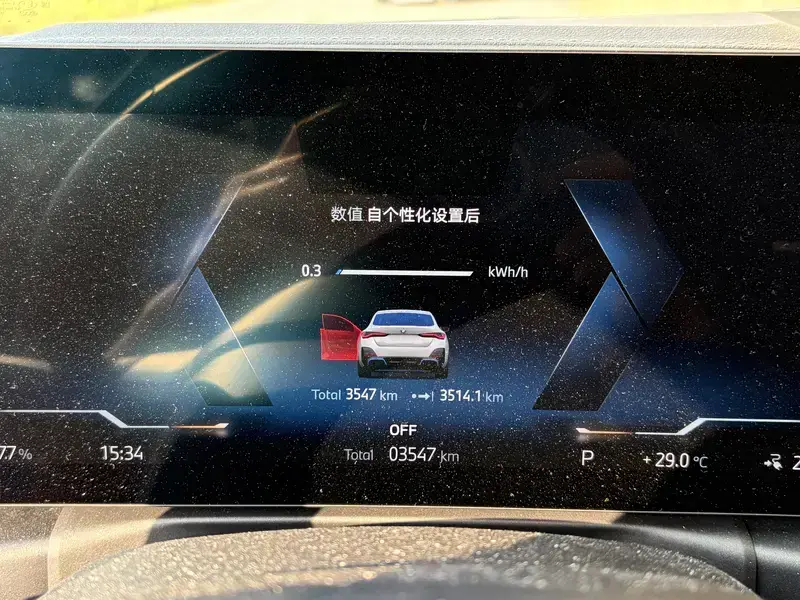 2023 BMW i4 с пробегом 3 500 км