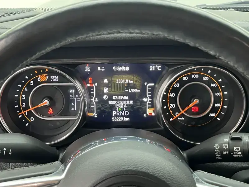 2021 Jeep Wrangler с пробегом 53 300 км