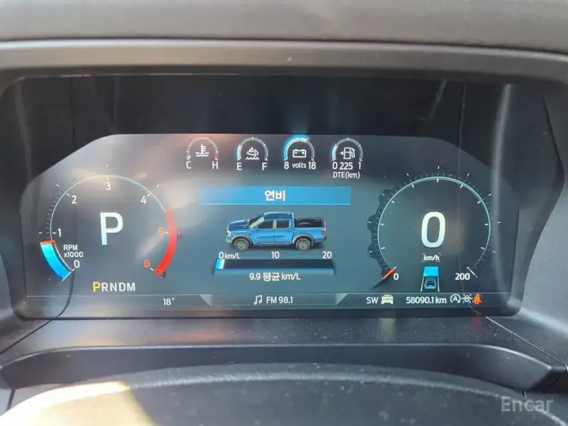 2024 Ford Ranger с пробегом 58 000 км