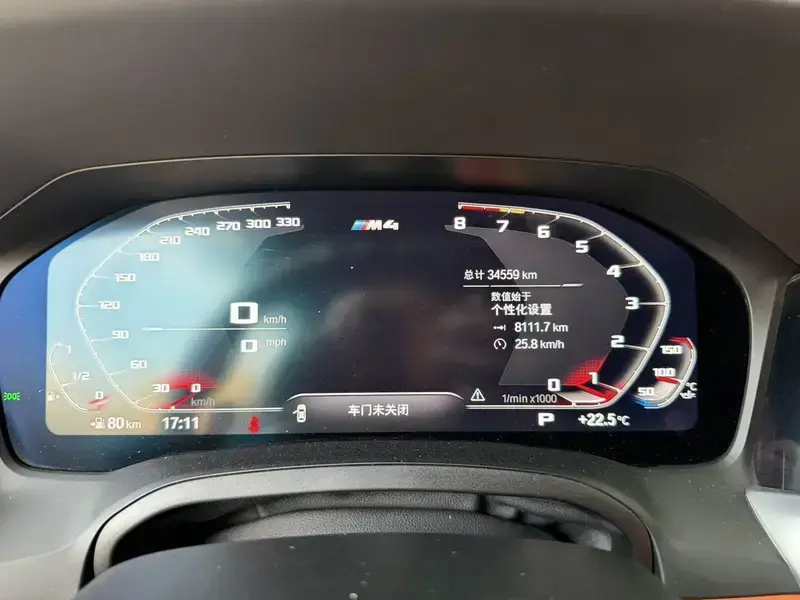 2023 BMW M4 с пробегом 34 000 км
